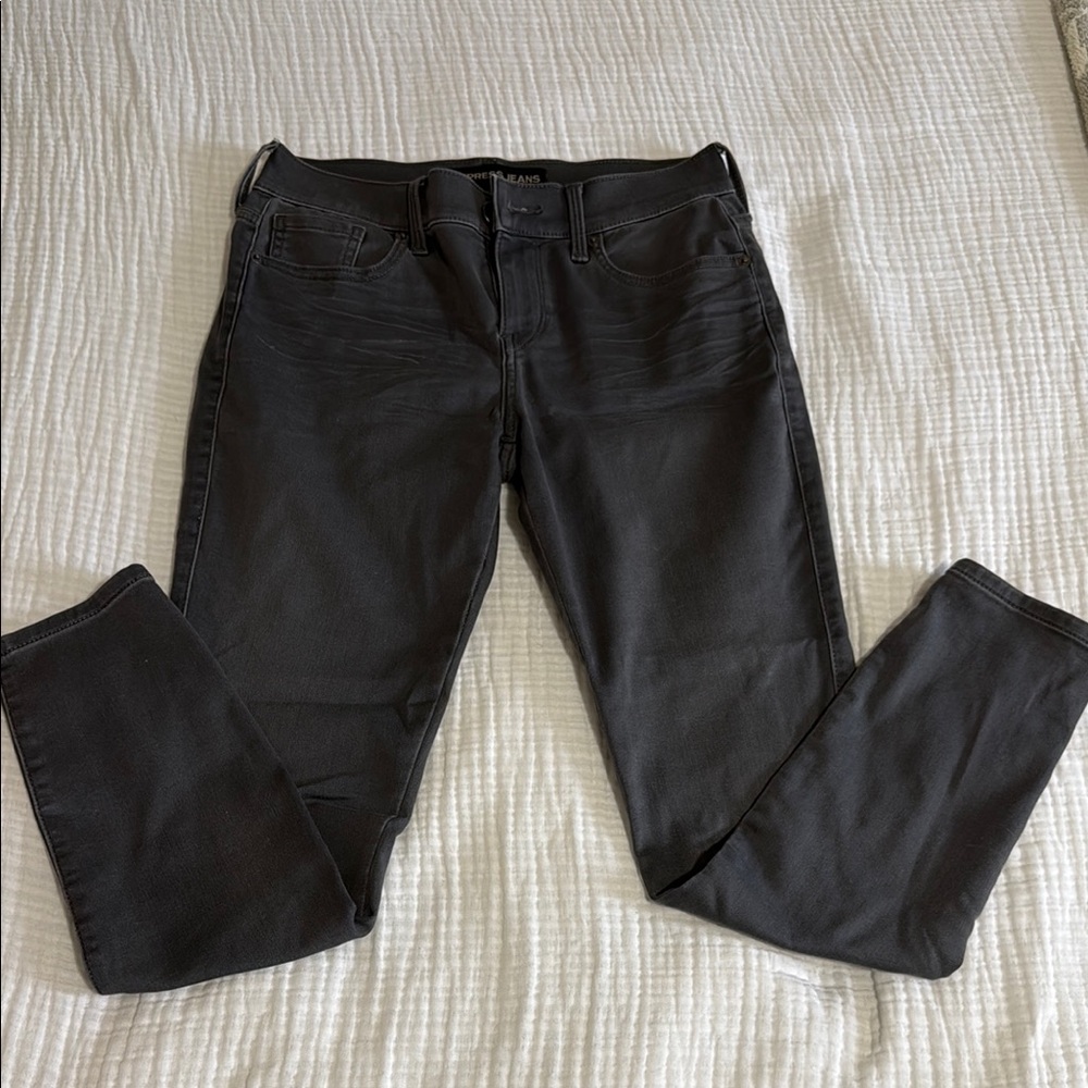 Express Women's Charcoal Jeans